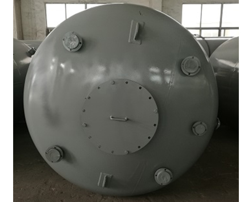 5m³钢衬塑封头盖反应釜