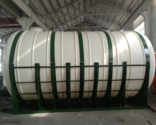 50m³聚乙烯卧式带支座储罐