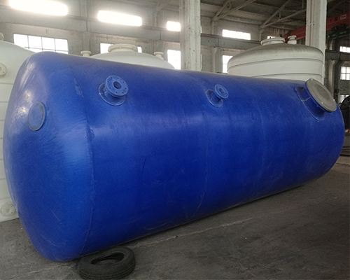 20m³聚乙烯卧式储罐（蓝色）