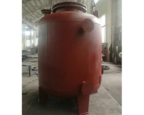 3m³钢衬塑立式盐酸储罐
