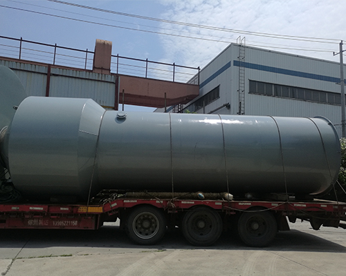 30m³钢衬塑喷淋塔 30m³钢衬塑喷淋塔